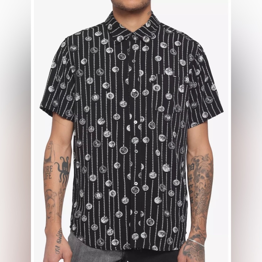 Witcher Hot Topic Button Up Shirt